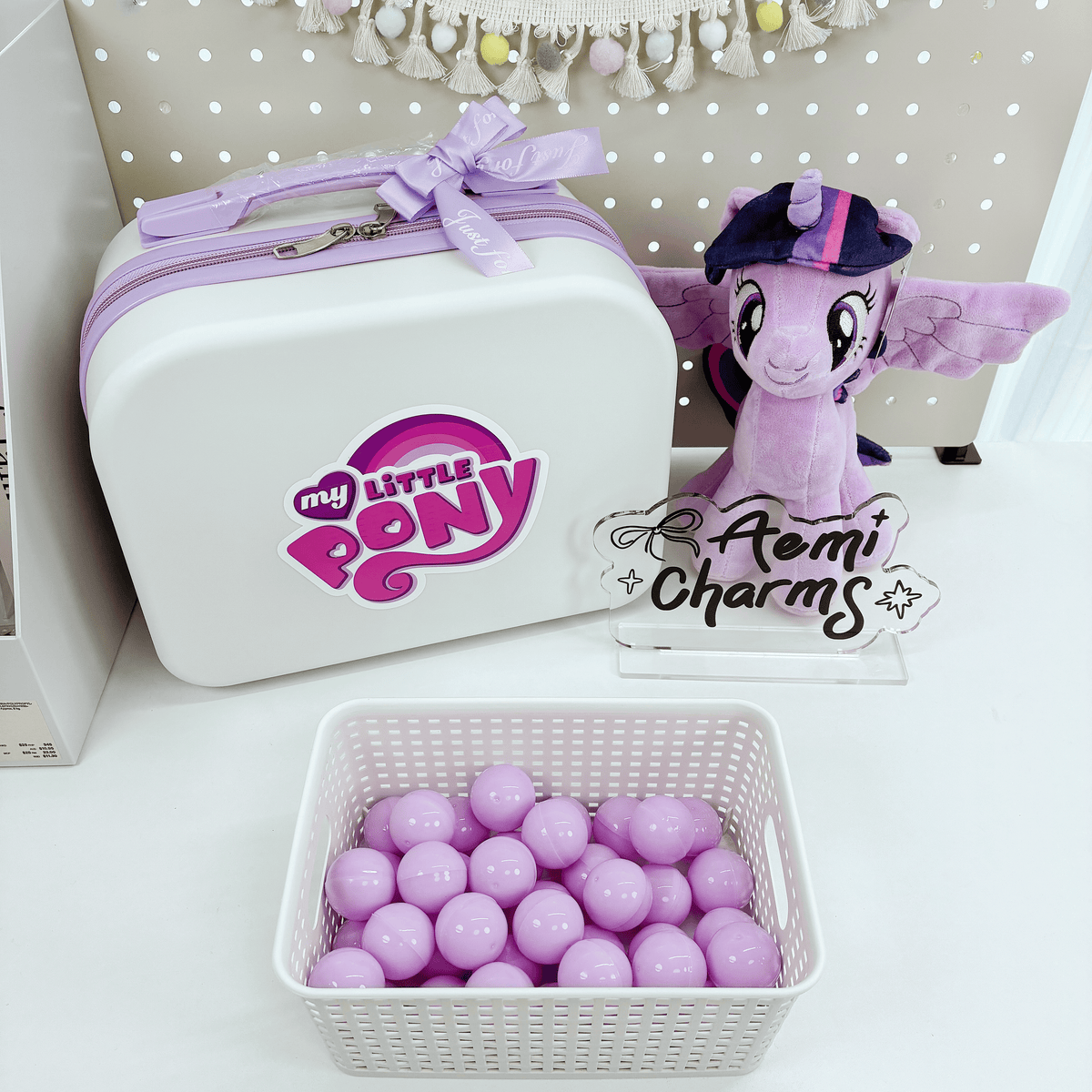A-【Kawaii Lucky Scoop Suitcase Set】- Edición de 14"