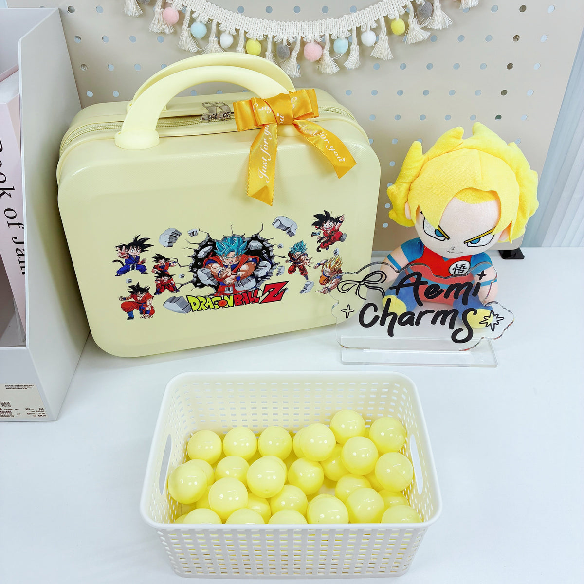 A-【Kawaii Lucky Scoop Suitcase Set】- Edición de 14"