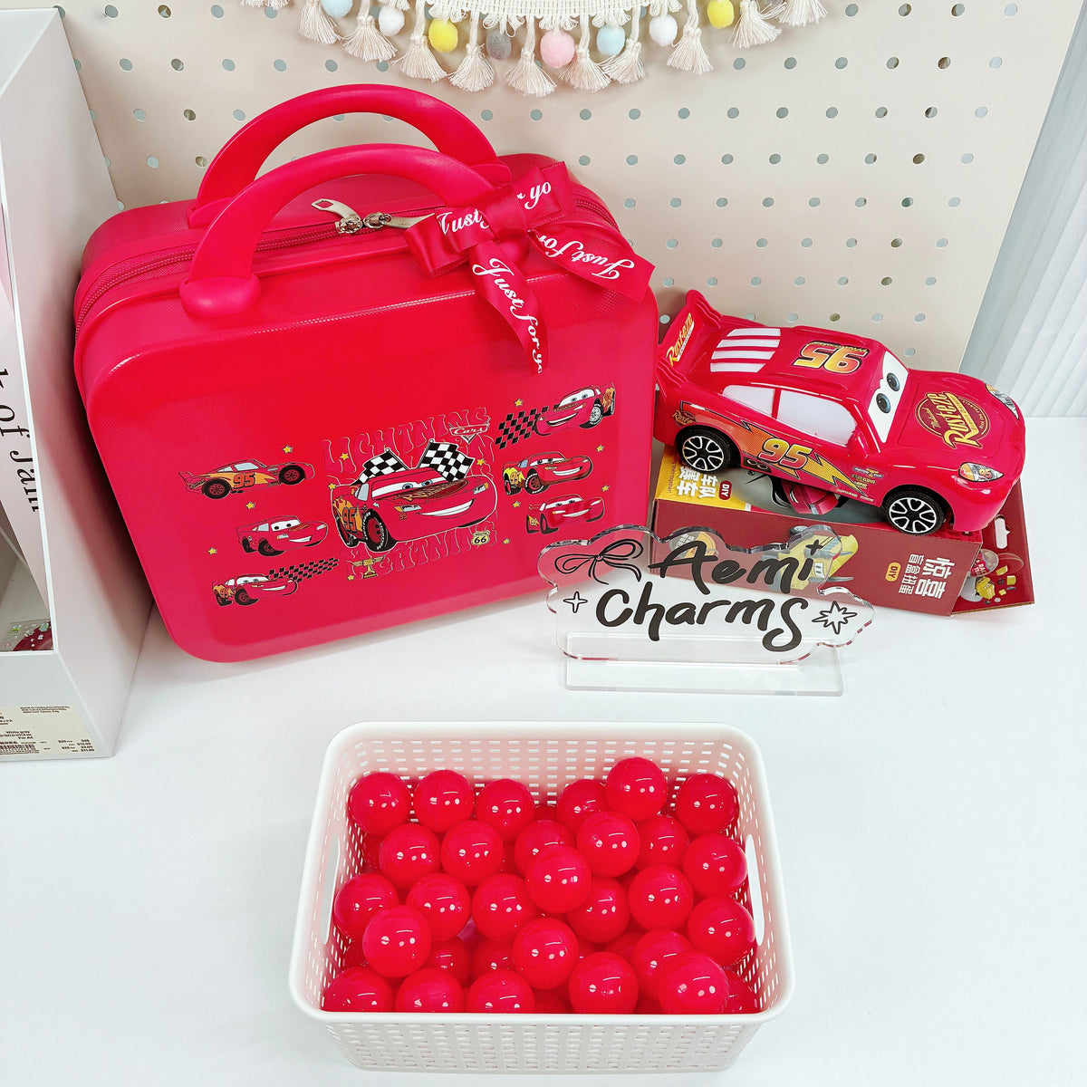 A-【Kawaii Lucky Scoop Suitcase Set】- Edición de 14"