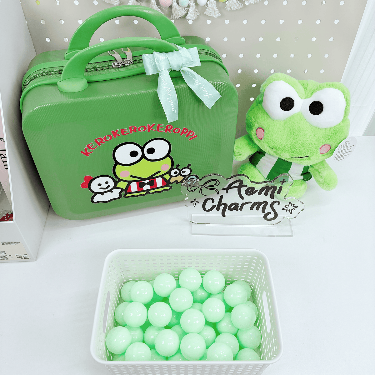 A-【Kawaii Lucky Scoop Suitcase Set】- Edición de 14"