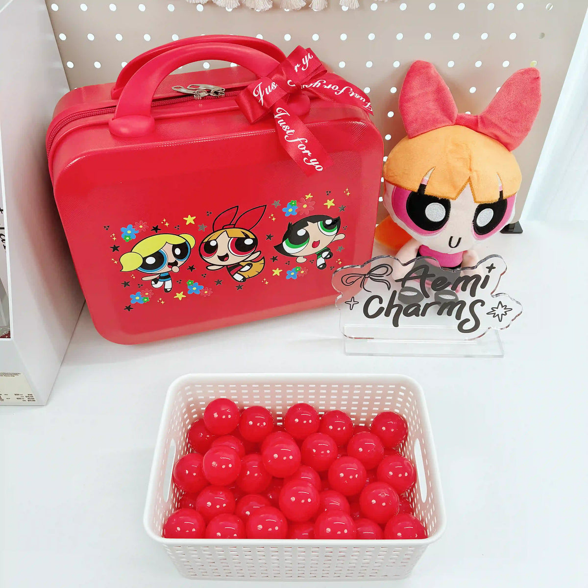 A-【Kawaii Lucky Scoop Suitcase Set】- Edición de 14"