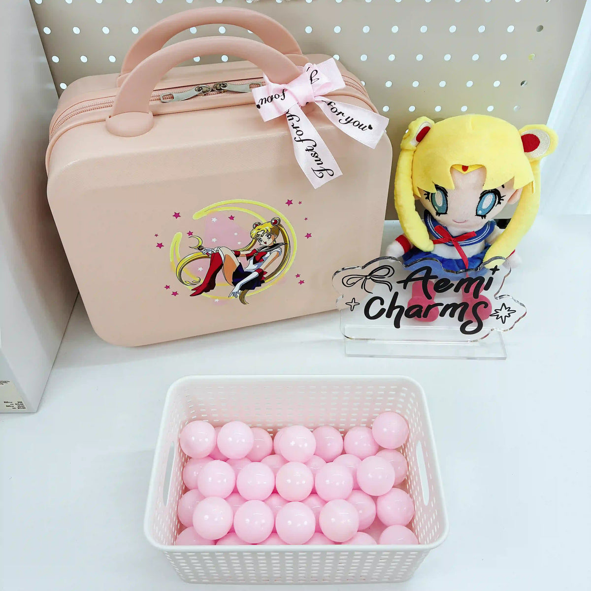 A-【Kawaii Lucky Scoop Suitcase Set】- Edición de 14"