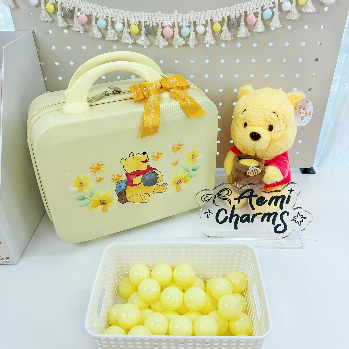 A-【Kawaii Lucky Scoop Suitcase Set】- Edición de 14"