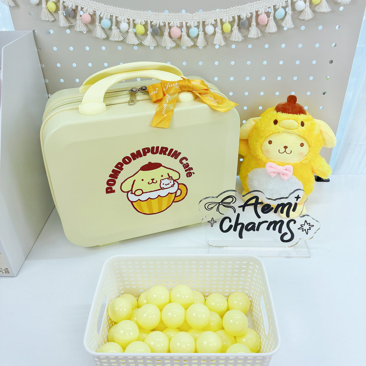 A-【Kawaii Lucky Scoop Suitcase Set】- Edición de 14"
