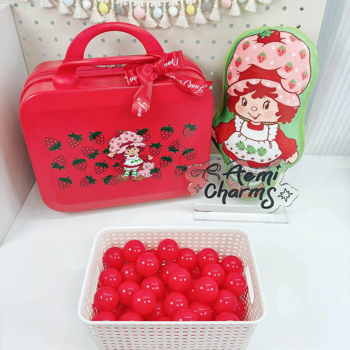A-【Kawaii Lucky Scoop Suitcase Set】- Edición de 14"